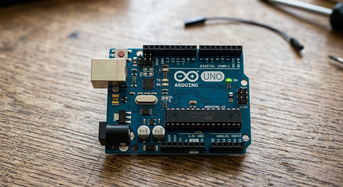 An Arduino Uno board