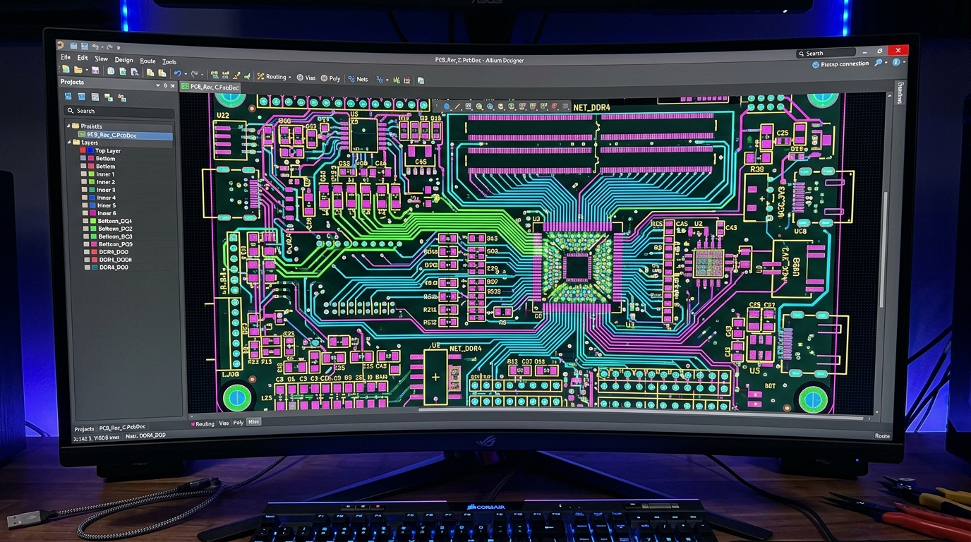 PCB Routing Example