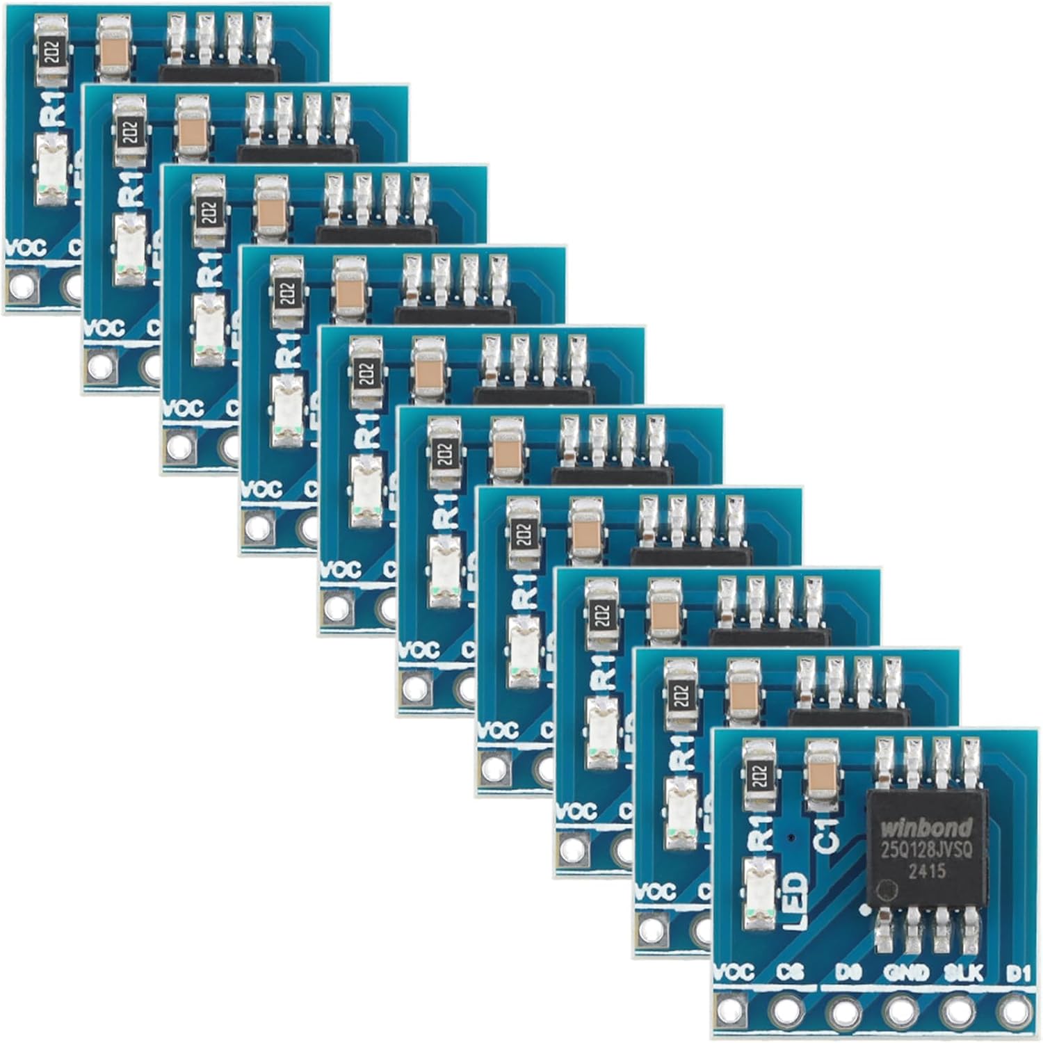 W25Q128 SPI Flash Memory Module