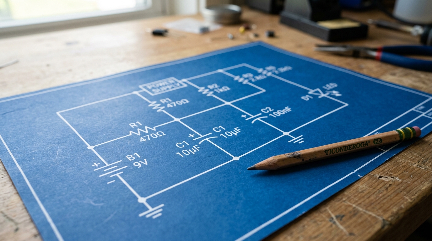 An Electronics Schematic Diagram