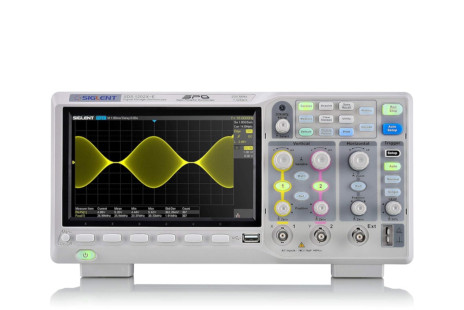 Siglent SDS1202X-E Oscilloscope