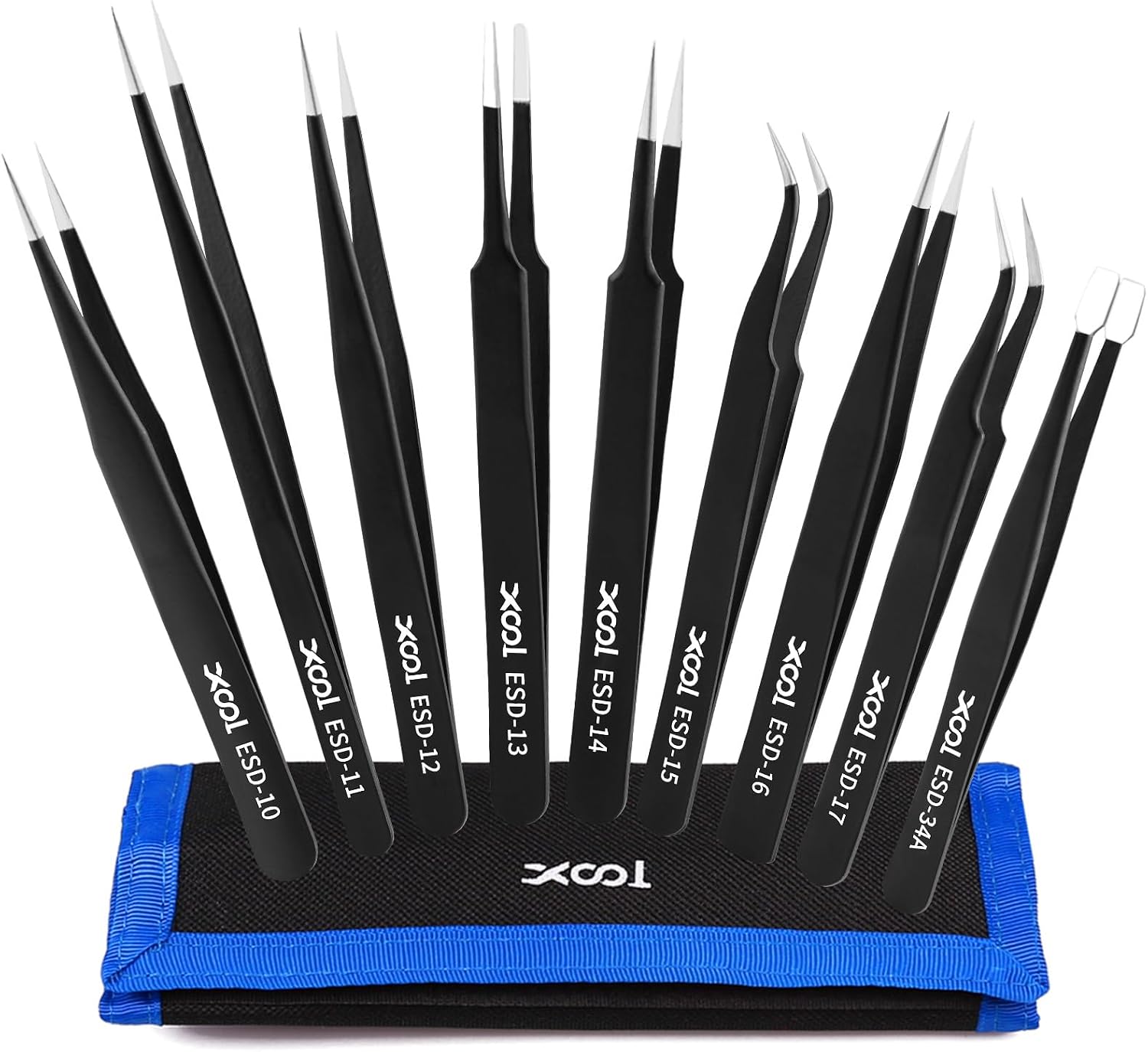Vetus ESD Safe Tweezers Set