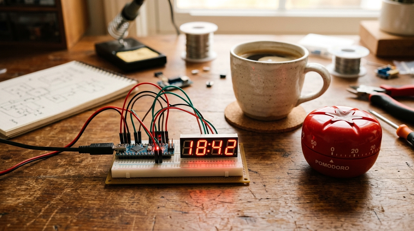 DIY Pomodoro Timer Project