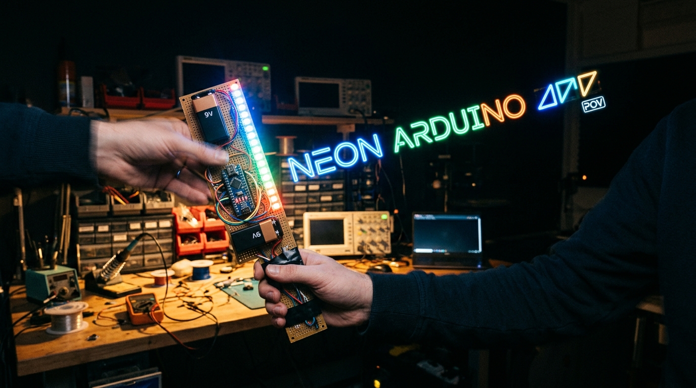 Project 30: Persistence of Vision (POV) Display